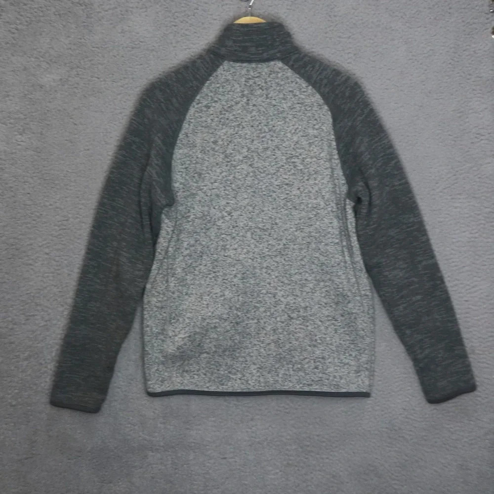 Patagonia‎ Better Sweater 1/4 Zip Fleece Pullover Gray Mens Size Medium 25522